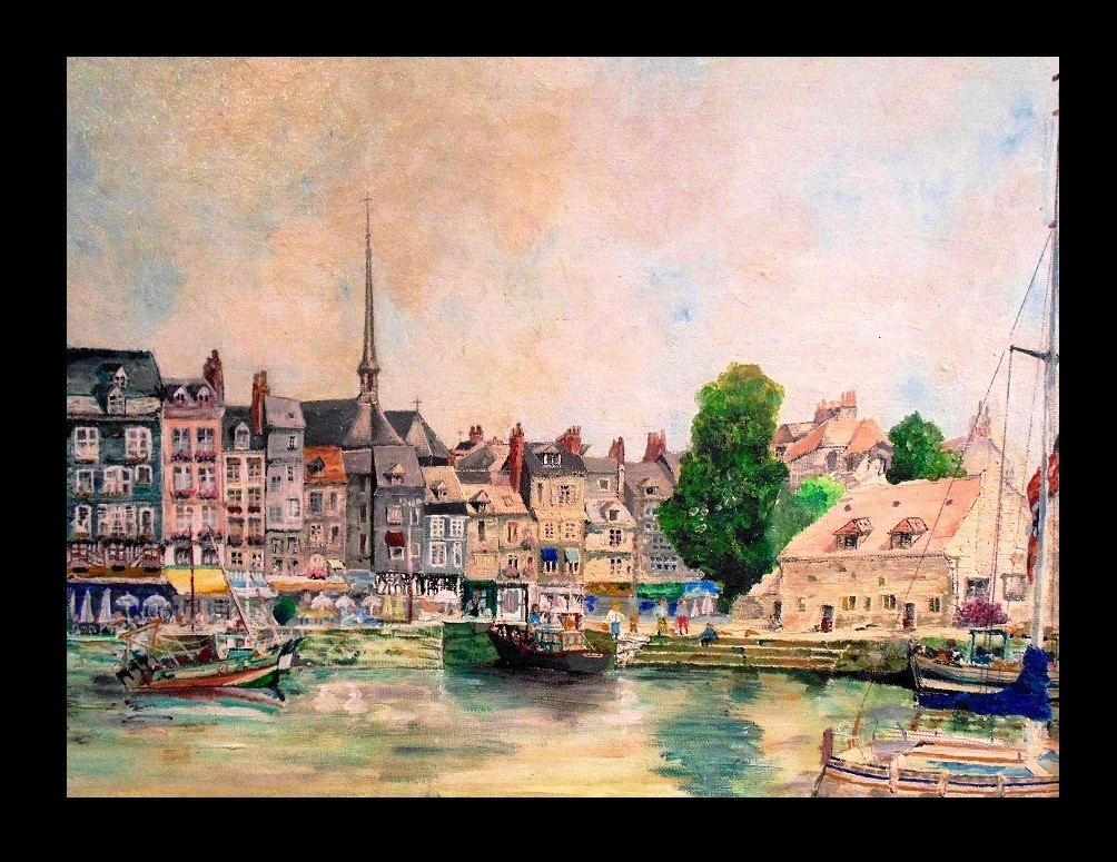 Peinture honfleur