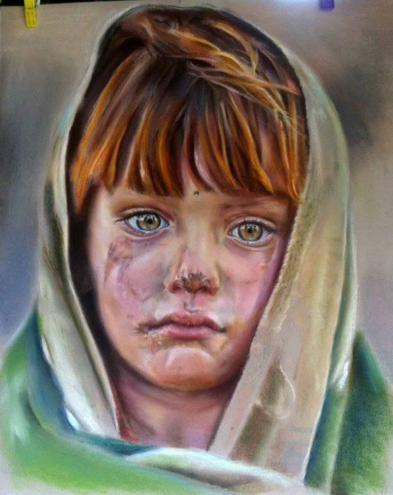 Petite réfugiée  Afghane (2)