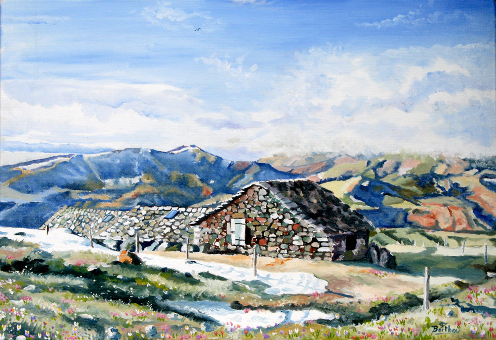 Peinture Buron de la fumade vieille