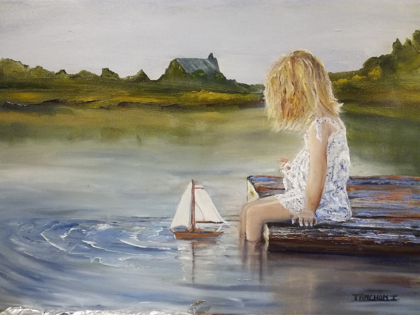 Peinture Souvenir d'enfance