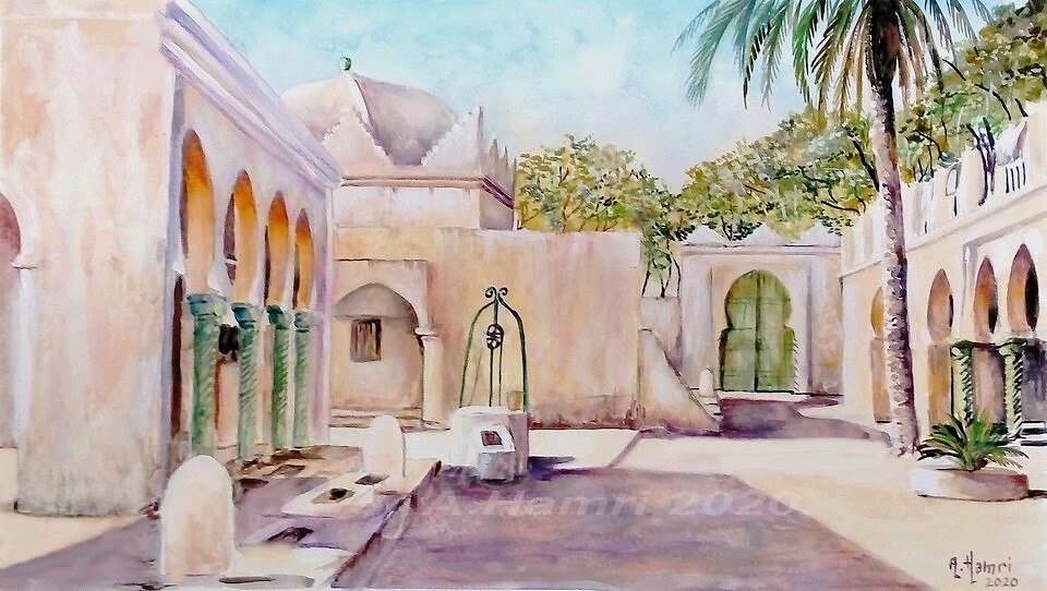 Le mausolée de Sidi Braham El Ghobrini à Cherchell