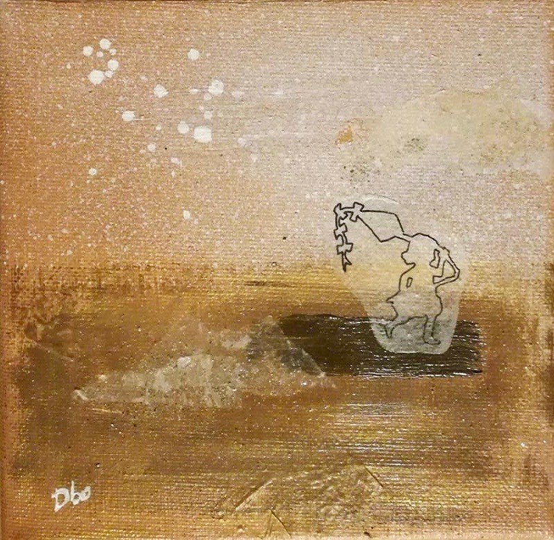 Peinture Le cerf volant Peinture Le cerf volant