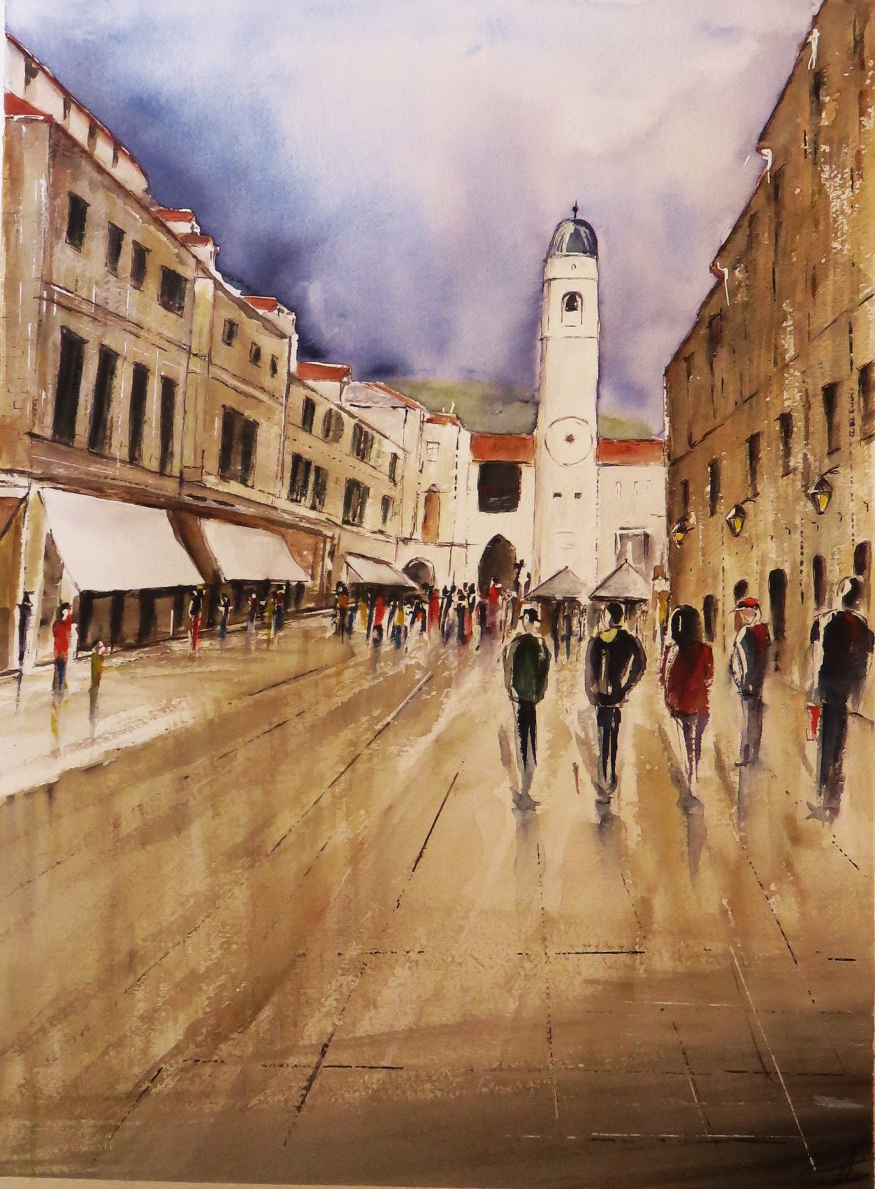 Dubrovnik après l'orage