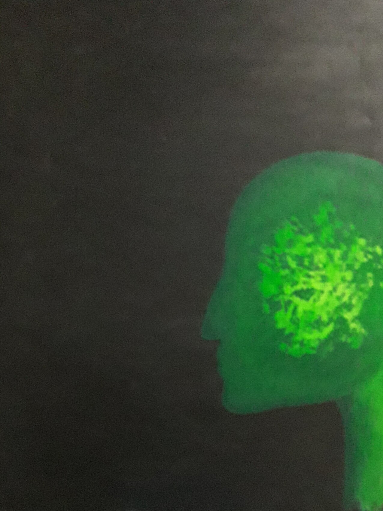 Peinture Profil Songeur