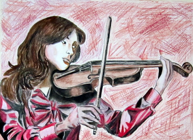 la violoniste