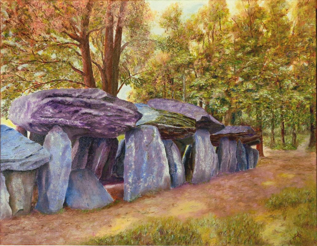 Peinture La Roche aux fées