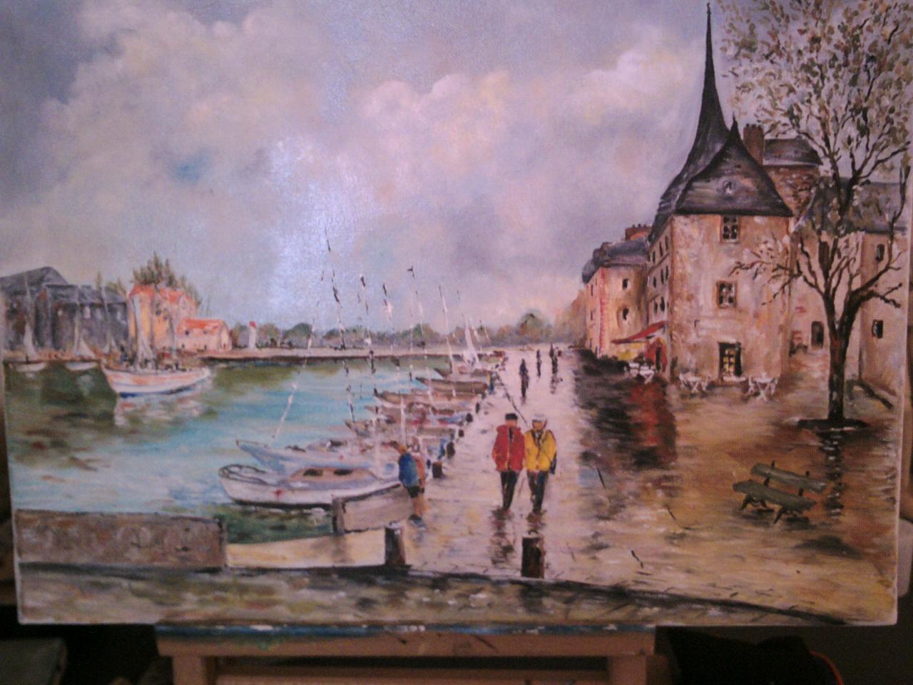 Peinture honfleur