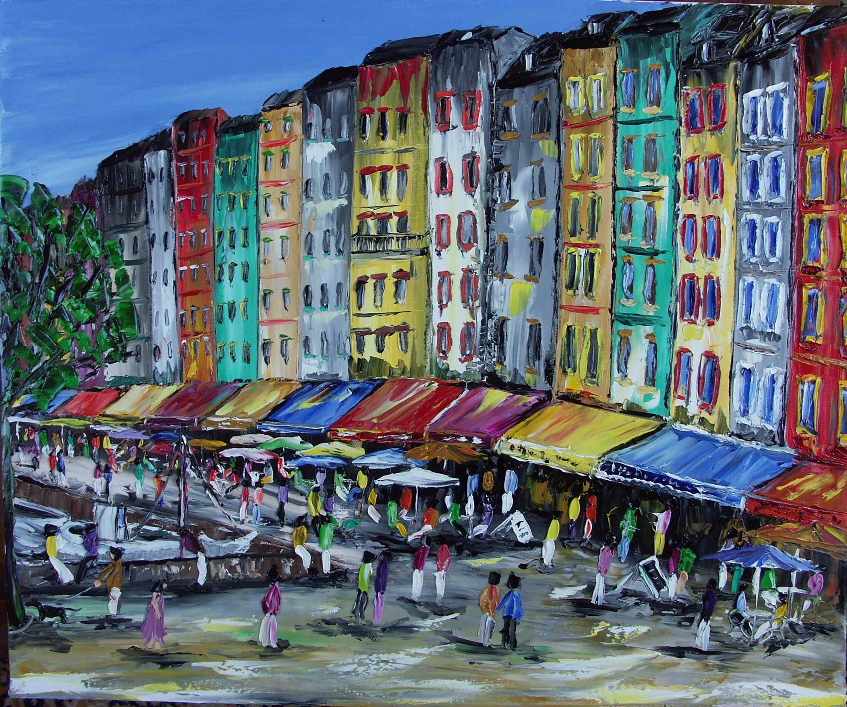Peinture Honfleur