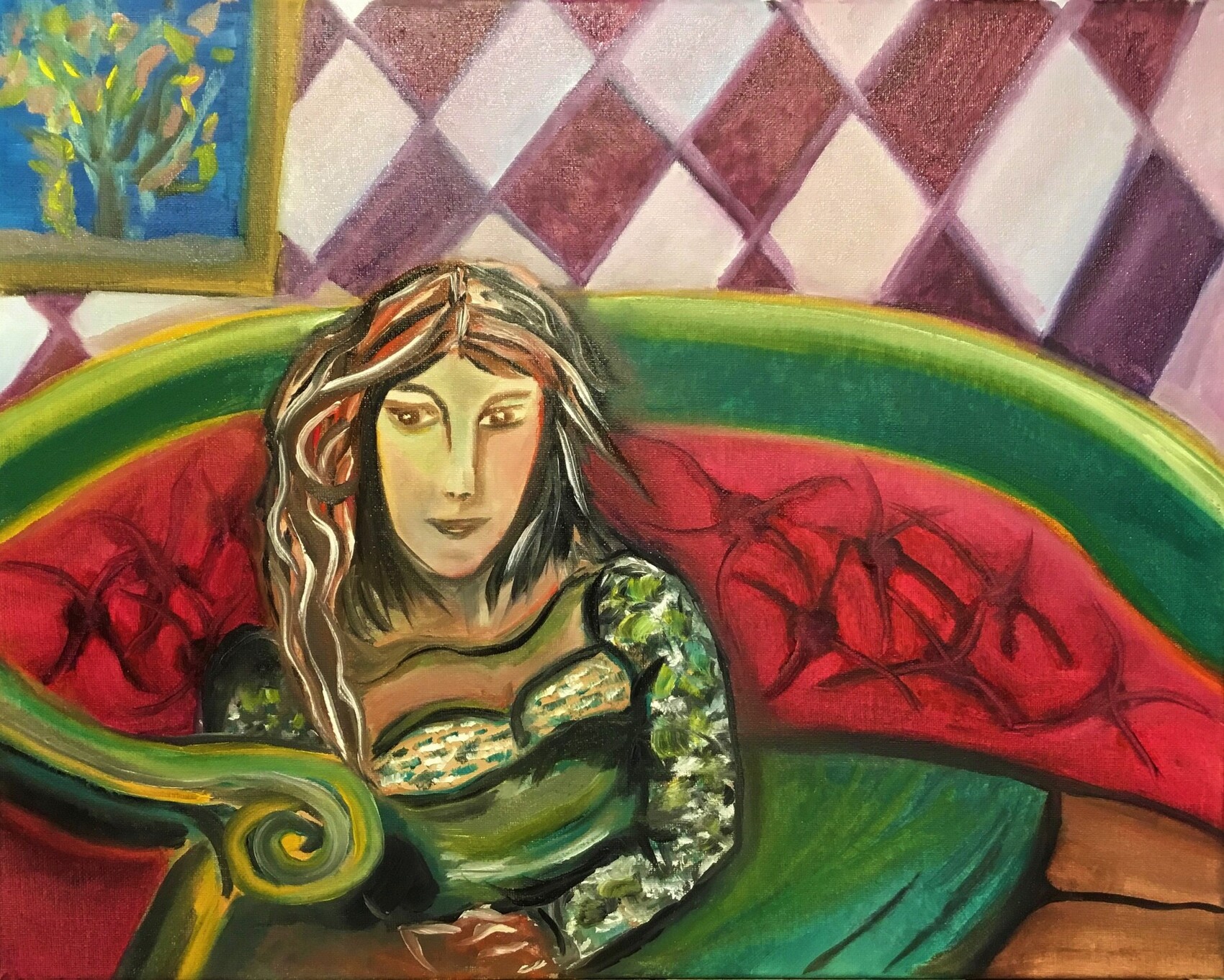 Peinture Pensive Peinture Pensive