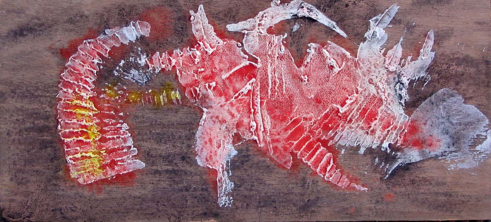 Peinture La longue marche