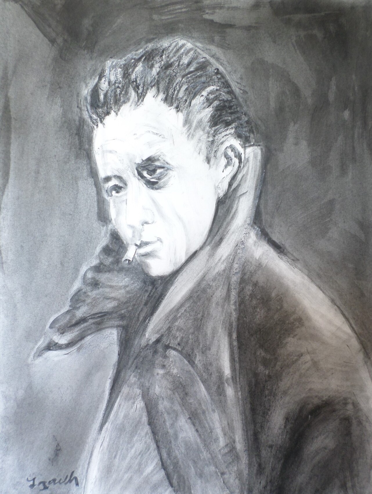 Peinture Albert Camus
