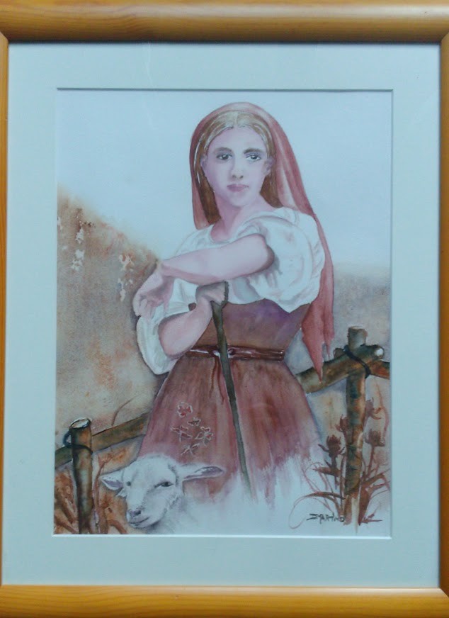 Peinture Germaine de Pibrac