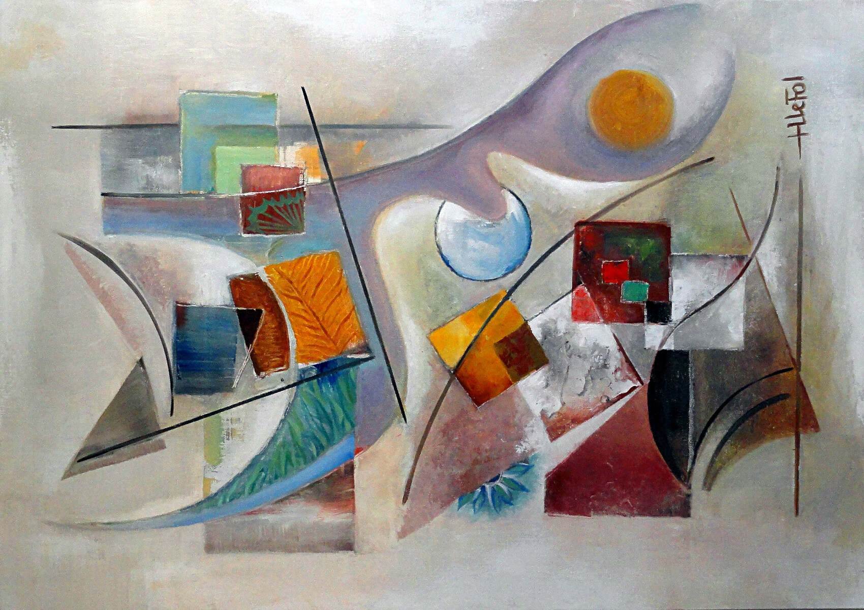 Peinture Mon jardin secret.....