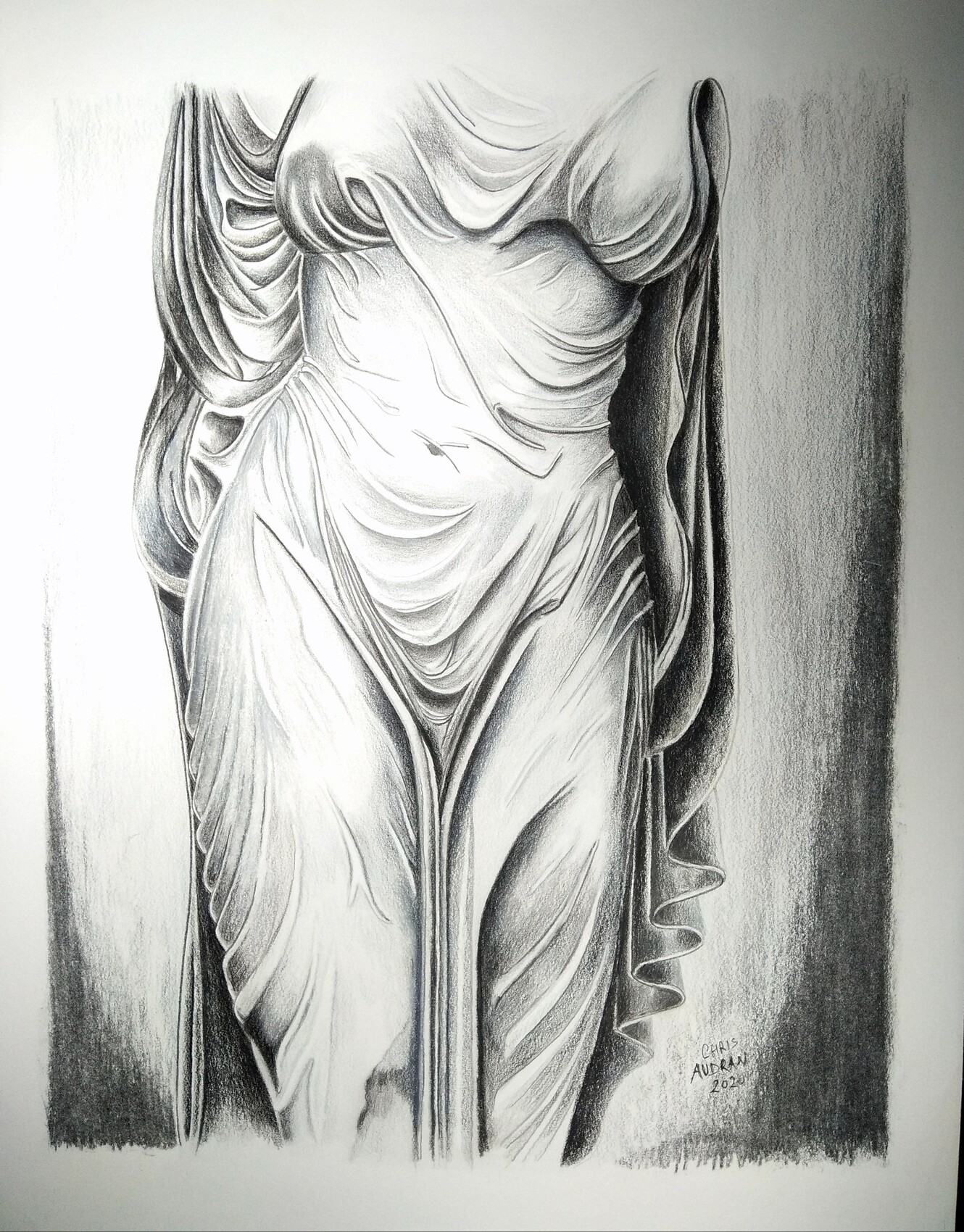 Dessin Femme statuesque