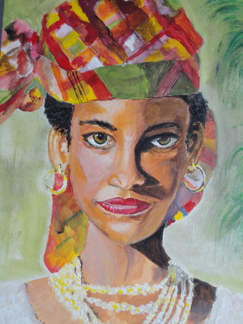 Peinture Miss Martinique