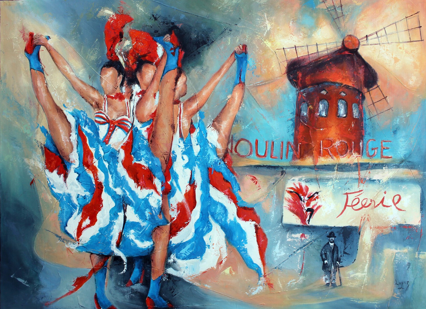 1469 French Cancan au Moulin Rouge