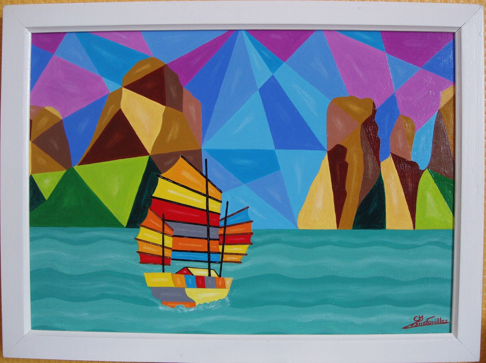 Peinture La baie D'Along