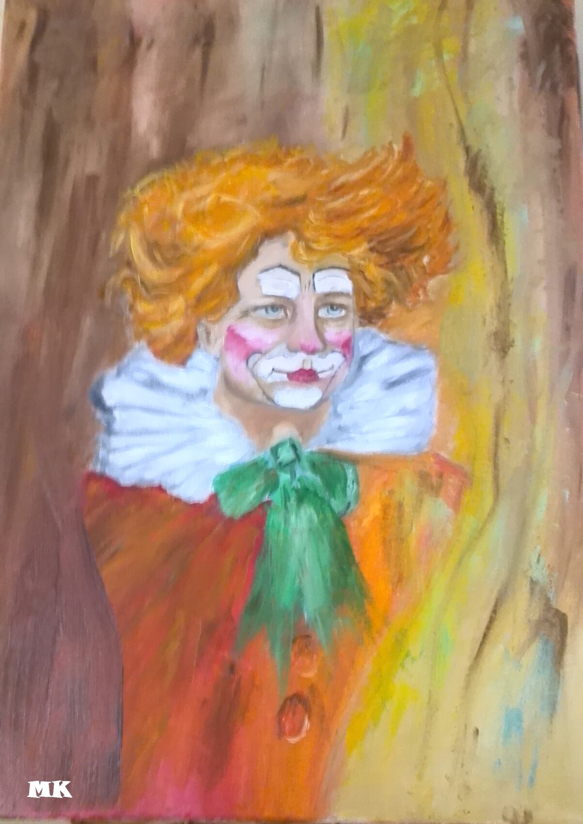 Peinture Le clown