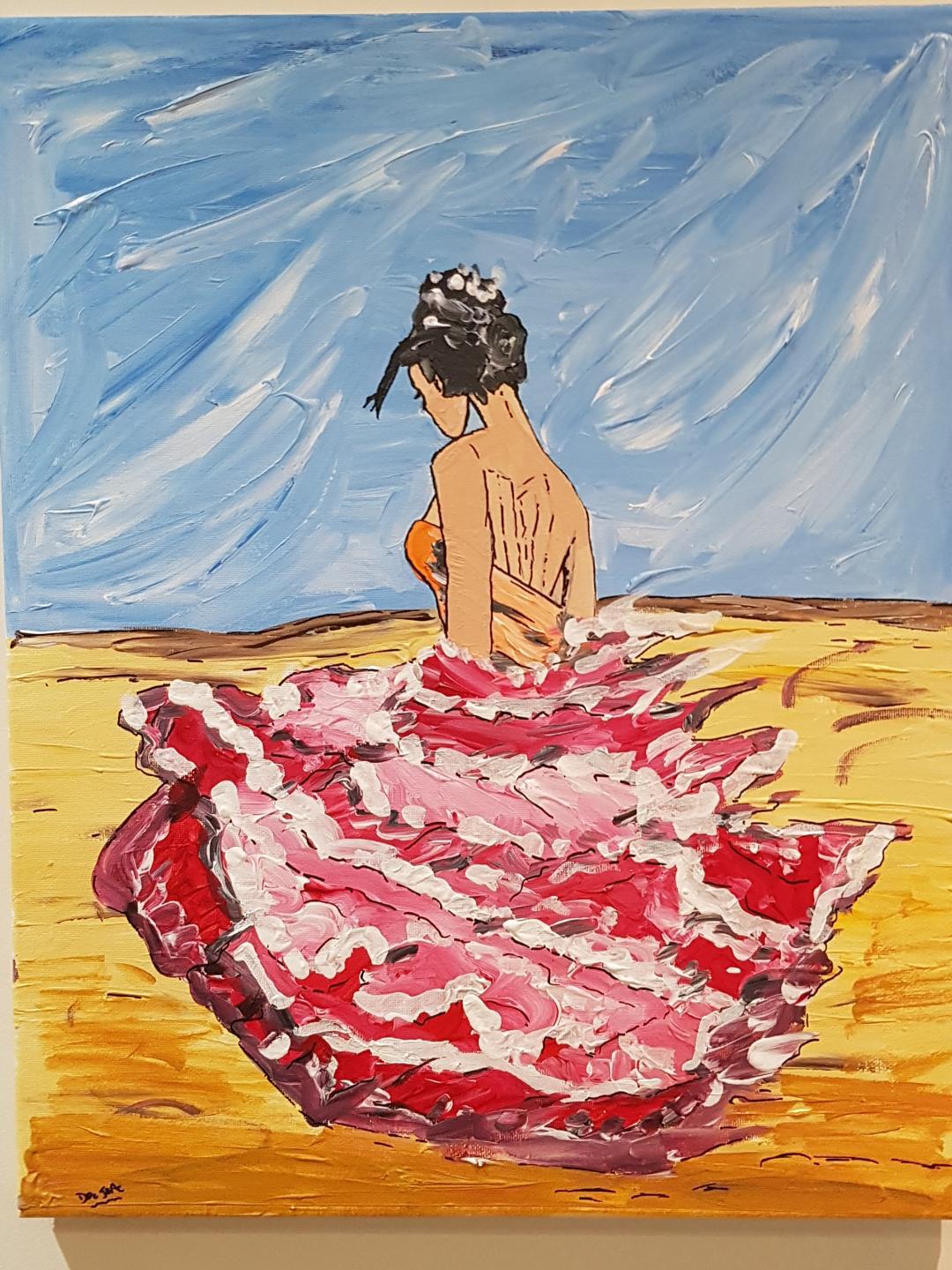 Peinture La catalane