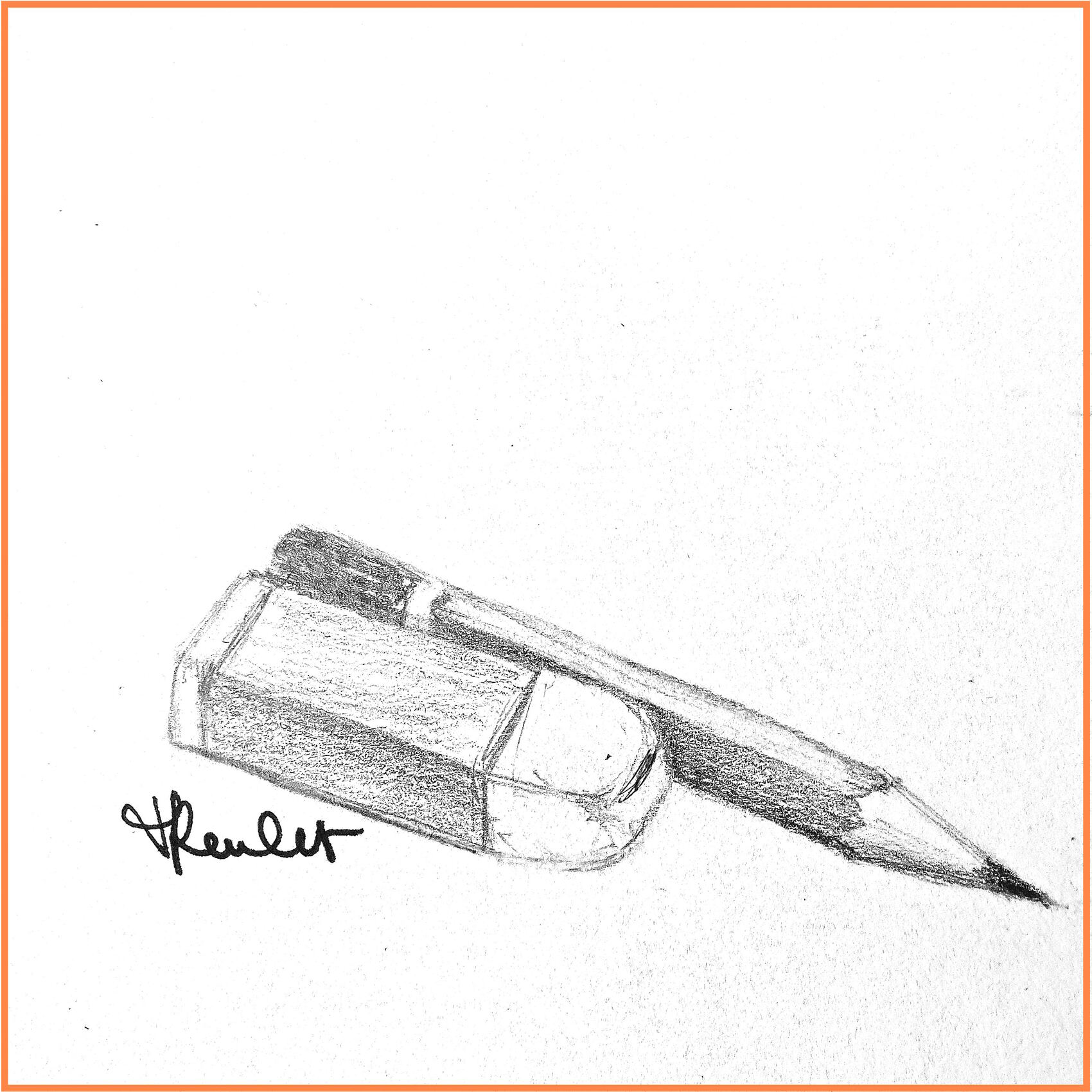 Peinture Crayon et gomme / Drawing Pencil and eraser