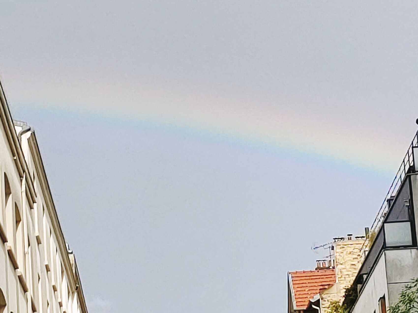 Peinture Jour pluvieux Paris été