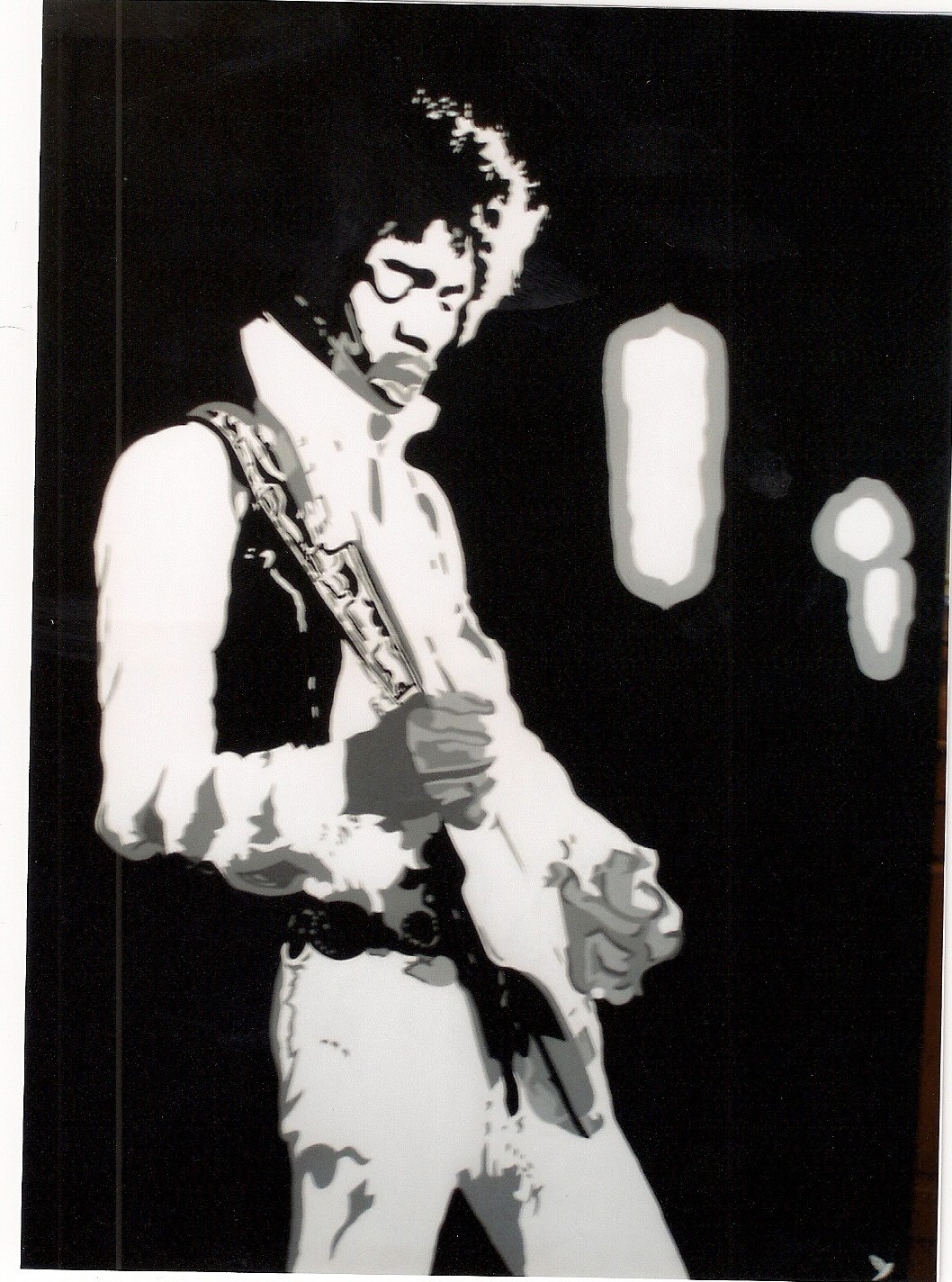 Show man " Jimi Hendrix "