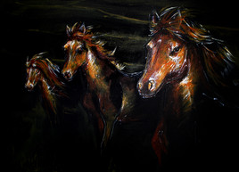 Trois chevaux