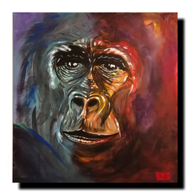 Gorille pop art