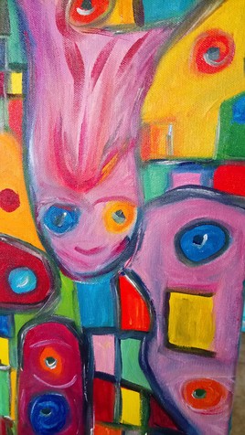 La femme aux couleurs