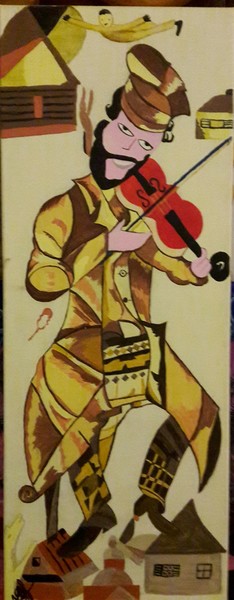 Le violoniste jaune