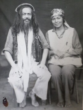 Jean paul et Naoko à Old Delhi , en Inde