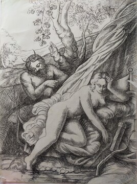 faune et nymphe