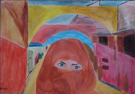 Burqa &agrave; la Marocaine