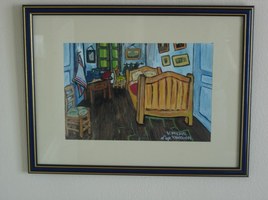 La Chambre Bleue (d'après Van Gogh)