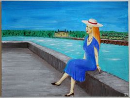 Au bord de la rivière