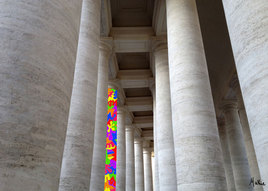 Les colonnes du Vatican