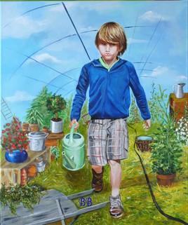 "Le jardinier boudeur"