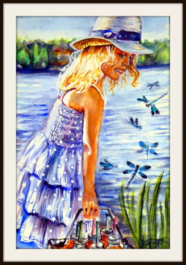 La petite porteuse aux libellules