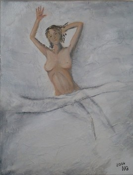 femme au r&eacute;veil