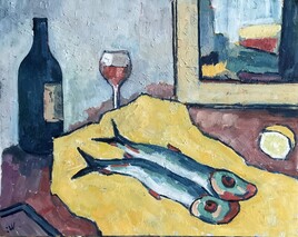 Nature morte aux poisson
