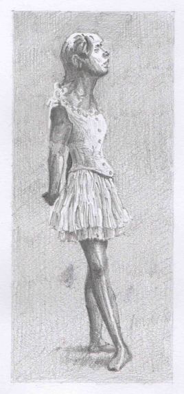 La petite danseuse d'après Degas
