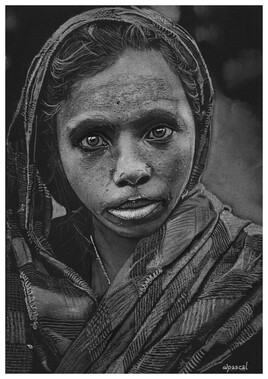 Amina, réfugiée rohingya.