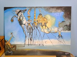 la tentation de saint antoine  salvador dali