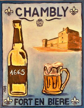 Chambly, fort en bière