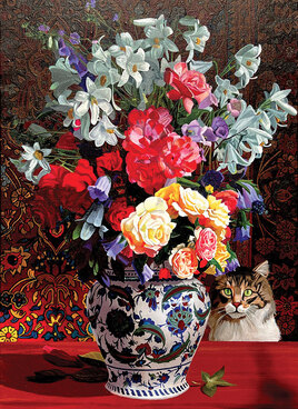 bouquet au chat