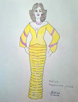 MELINA, PRESTANCE JAUNE MELINA, PRESTANCE JAUNE