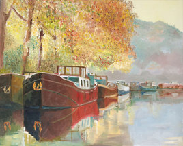 Les p&eacute;niches sur le canal de bourgogne
