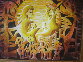 Obéron et Titania '( d'après l'oeuvre de Sakespeare )