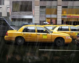 taxi jaune