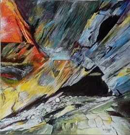 Ancienne ardoisière, Ardennes, Haybes.